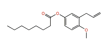 3-Allyl-4-methoxyphenyl octanoate